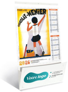 Calendriers publicitaires vide poches, Affiches 4