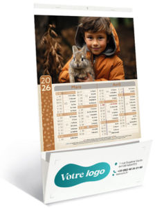 Calendriers publicitaires vide poches enfants, Entre Amis 1