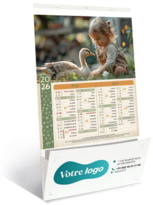 Calendriers publicitaires vide poches enfants, Entre Amis 2
