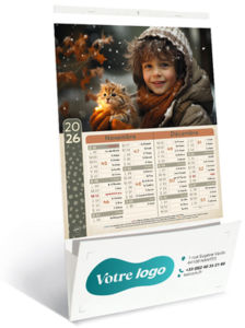 Calendriers publicitaires vide poches enfants, Entre Amis 5
