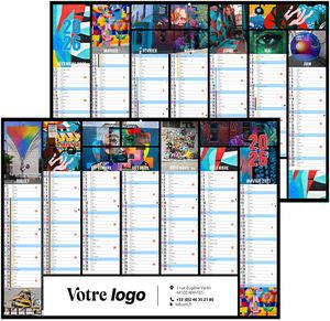Calendrier entreprise caméléon 2025