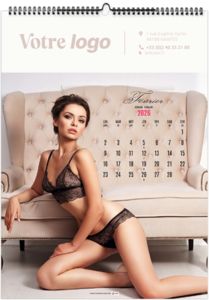 Calendrier entreprise lingerie 2025 3