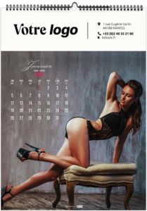 Calendrier entreprise lingerie 2025 4