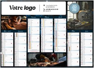 Calendrier entreprise métal 2025 1