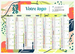 Calendrier entreprise naturel 2025 1