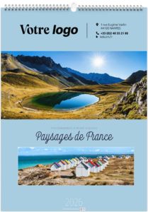 Calendrier entreprise paysages 2025 5