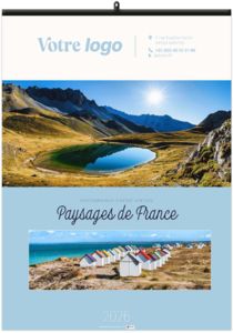 Calendrier entreprise paysages 2025 6