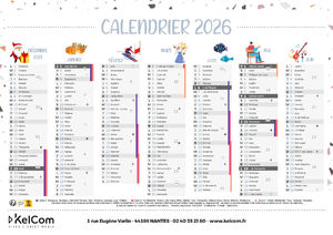 Evénements - Calendrier Personnalisé 1
