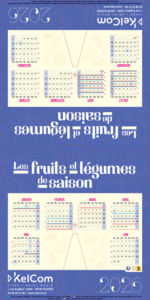 Fruits et Légumes rotatif - Calendrier Personnalisé 1