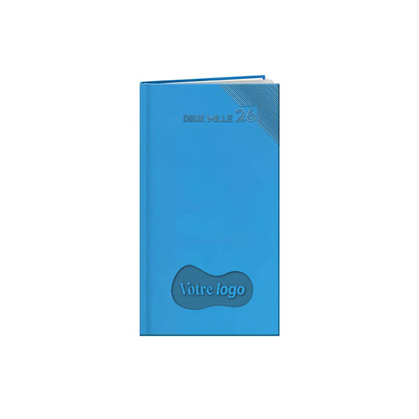 Agenda entreprise de poche : Agenda entreprise Tolede small Bleu royal