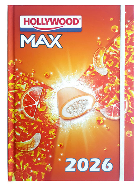 Agenda personnalisé 100% perso : Agenda personnalisé couverture rigide reliure dos carré collé Toutes