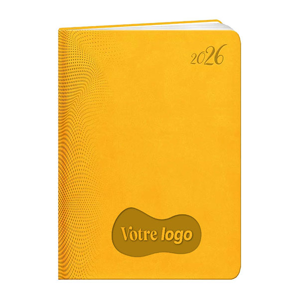 Agenda publicitaire semainier : Agenda publicitaire Faro medium Jaune