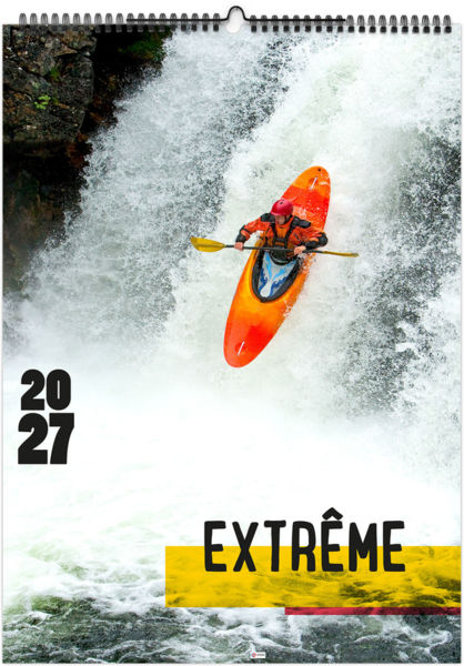Calendrier illustré personnalisable Extrême 2027