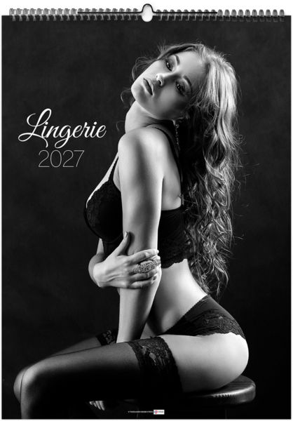 Calendrier illustré personnalisé Lingerie 2027