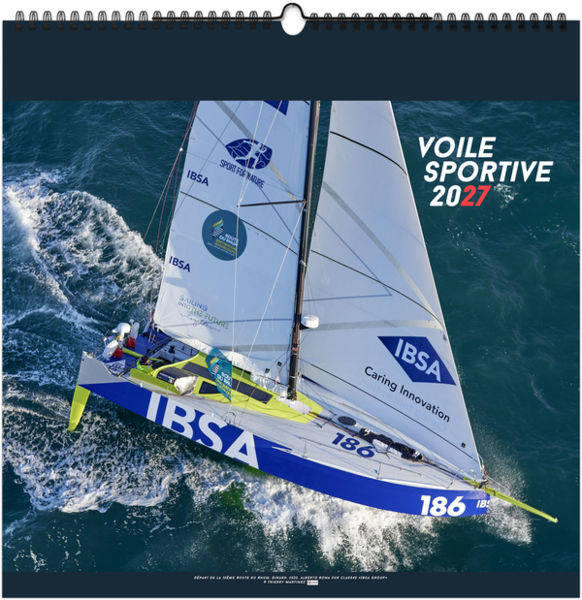 Calendrier illustré personnalisé Voile Sportive 2027