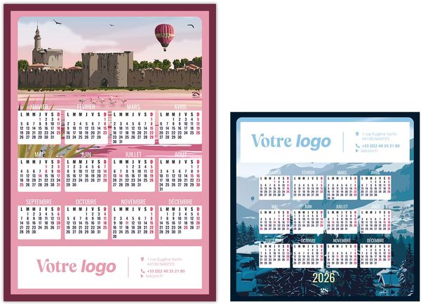 Calendrier mag graphic 2026
