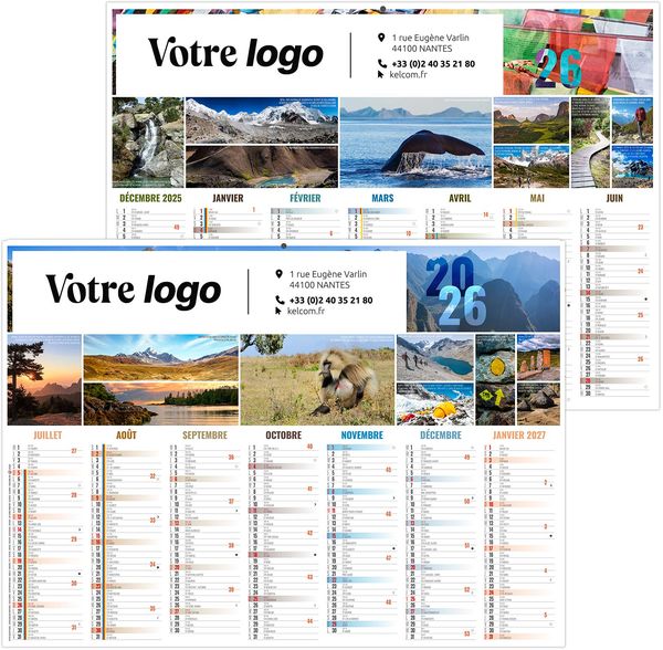 Calendrier personnalisé barnabé 2026