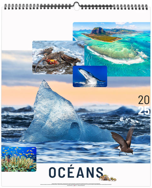 Calendrier personnalisé océans 2026