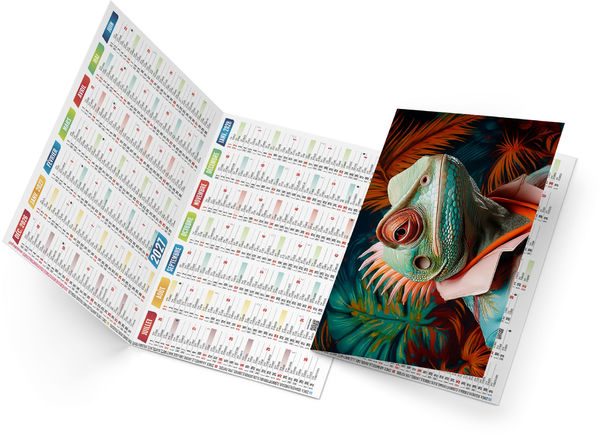 Calendrier poche personnalisable Jean 2027