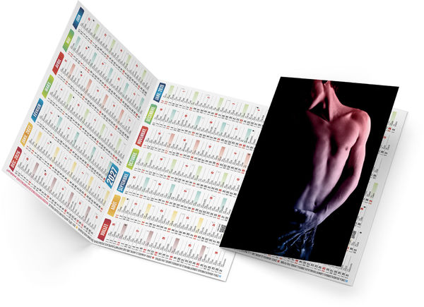 Calendrier poche personnalisé Adam 2027