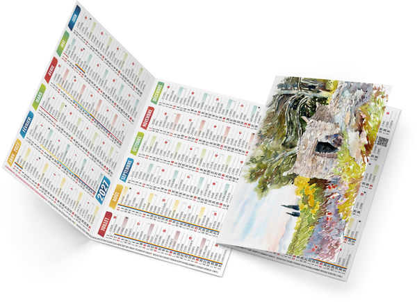 Calendrier poche publicitaire Marco 2027