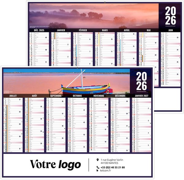 Calendrier publicitaire liberté occitanie 2026