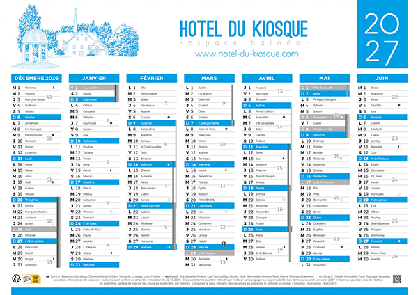 Illustrations - Calendrier Personnalisé 1