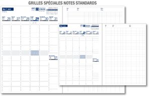 Agenda personnalisable photo : Agenda personnalisable couverture rigide reliure spirale Wire'o Toutes 10