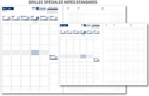 Agenda personnalisable photo : Agenda personnalisable couverture rigide reliure spirale Wire'o Toutes 4