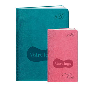 Agenda personnalisé de poche : Agenda personnalisé Faro small Gris Clair 12