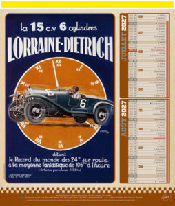 Bloc calendriers publicitaires, Affiches 3