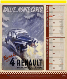 Bloc calendriers publicitaires, Affiches 5