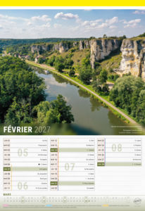 Bloc illustré publicitaire, Paysage de France 1