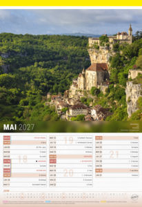 Bloc illustré publicitaire, Paysage de France 4