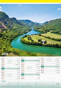 Bloc illustré publicitaire, Paysage de France 5