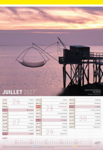 Bloc illustré publicitaire, Paysage de France 6