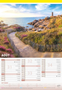 Bloc illustré publicitaire, Paysage de France 7
