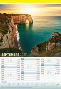 Bloc illustré publicitaire, Paysage de France 8