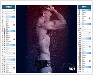 Calendrier 2 en 1 entreprise Corps 2027 4