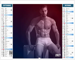 Calendrier 2 en 1 entreprise Corps 2027 5
