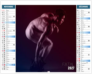 Calendrier 2 en 1 entreprise Corps 2027 6