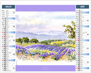 Calendrier 2 en 1 entreprise Lavis 2027 4