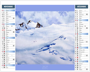 Calendrier 2 en 1 entreprise Lavis 2027 6