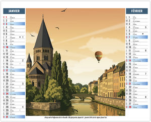 Calendrier 2 en 1 personnalisable Découvertes 2027 1