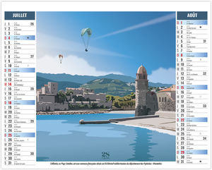 Calendrier 2 en 1 personnalisable Découvertes 2027 4