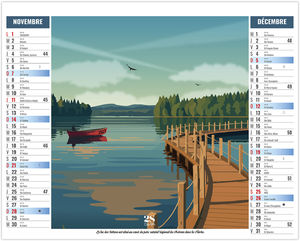 Calendrier 2 en 1 personnalisable Découvertes 2027 6