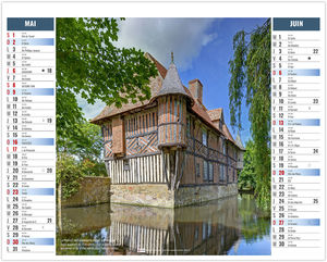 Calendrier 2 en 1 personnalisable Histoire 2027 3
