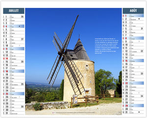 Calendrier 2 en 1 personnalisable Histoire 2027 4