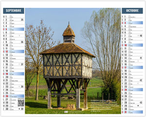 Calendrier 2 en 1 personnalisable Histoire 2027 5