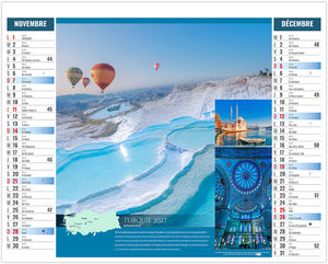 Calendrier 2 en 1 personnalisé Eau 2027 6